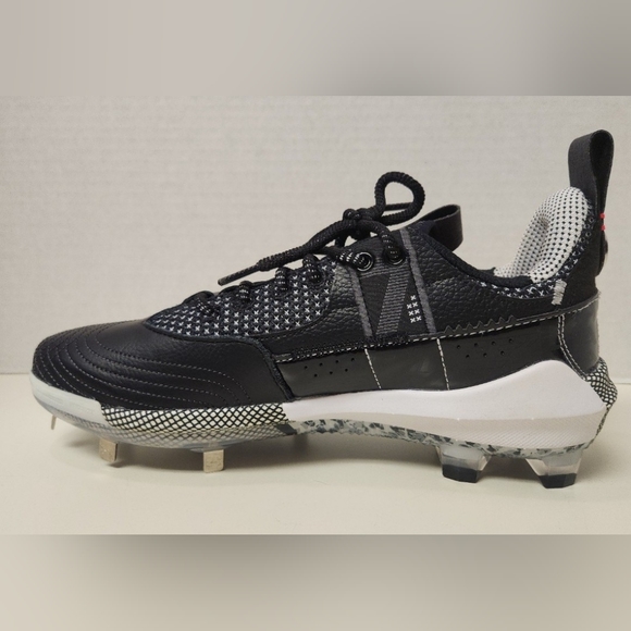 Under Armour Metal Cleats Men's 10 Black Harper 7 Low ST Hovr Hybrid Baseball - Picture 6 of 6